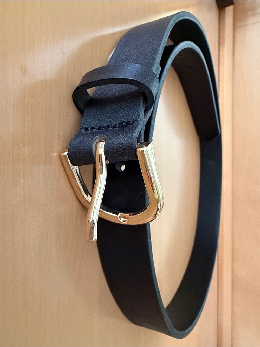 Etam leather belt